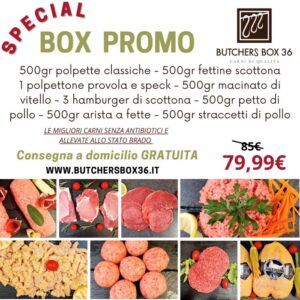 box carne in offerta a Roma